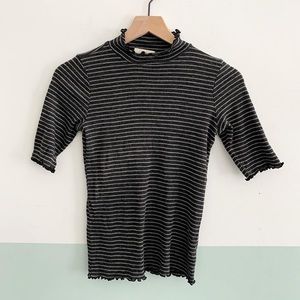 Anthropologie mock neck